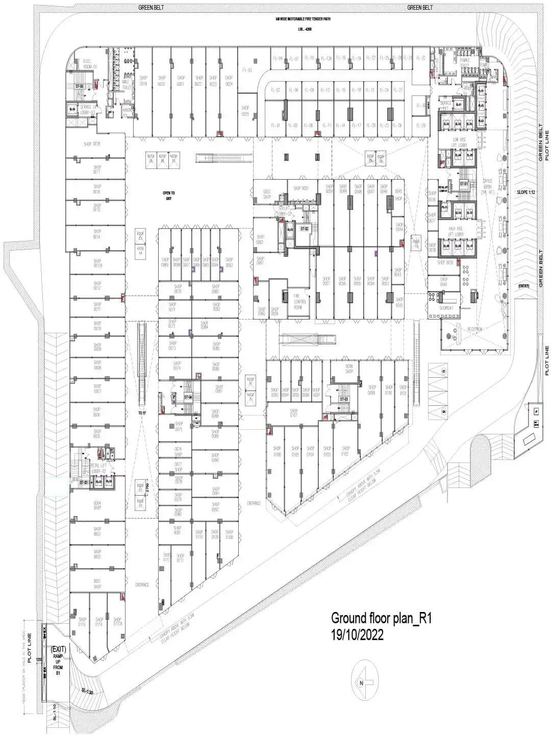 Aipl Gallery ground floor project layout