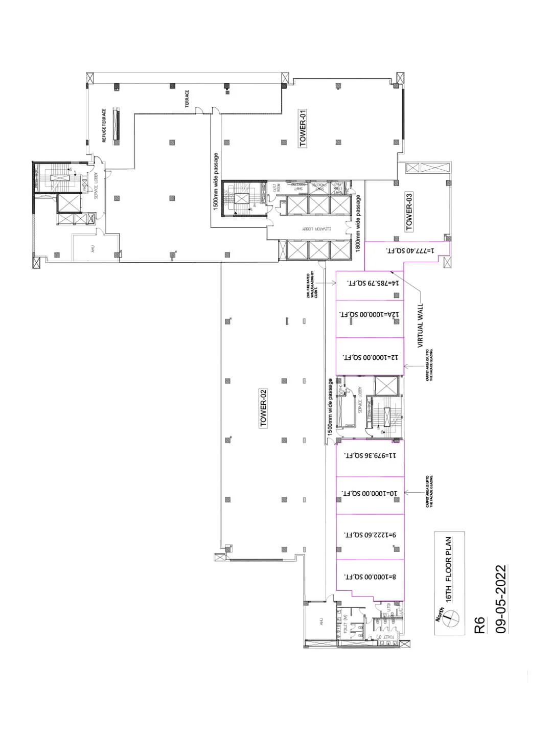 AIPL Joy District in sector 88 Floor plan layout