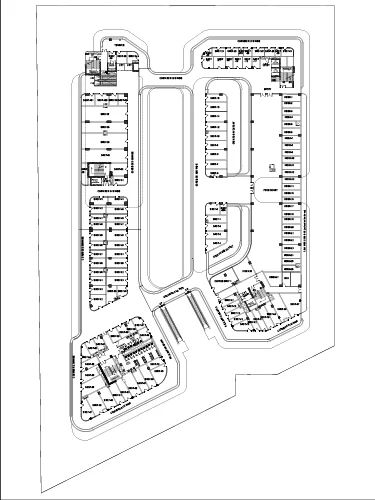 Joy Square in sector 63A layout plan of 2nd floor