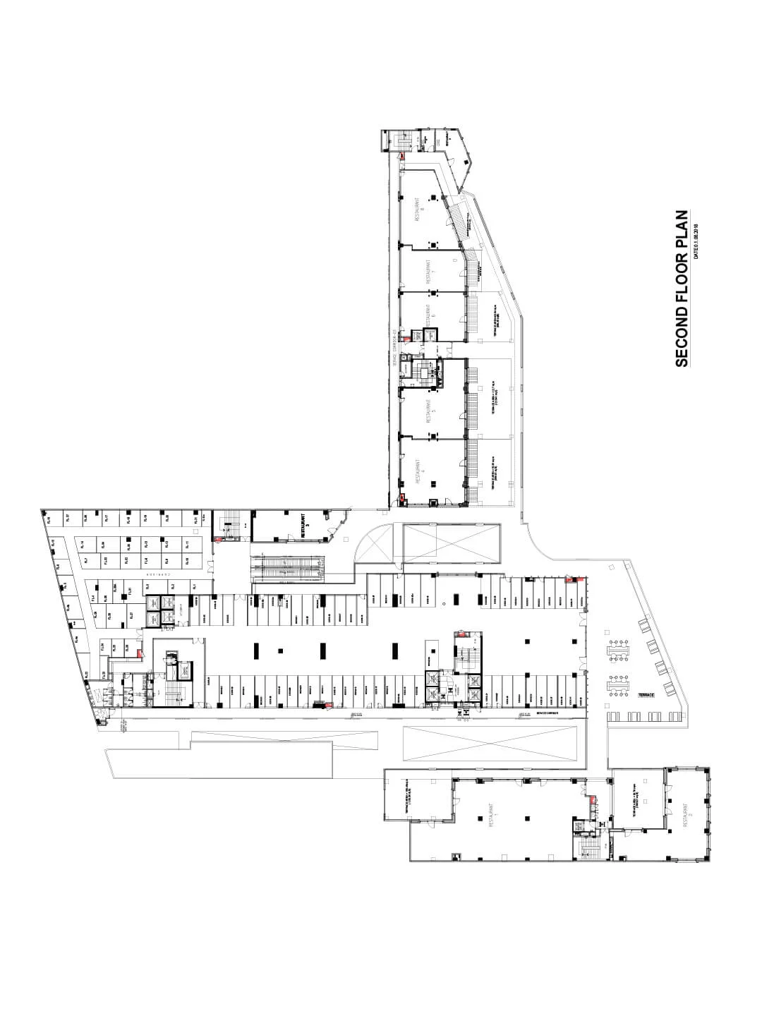 Street second floor plan layout